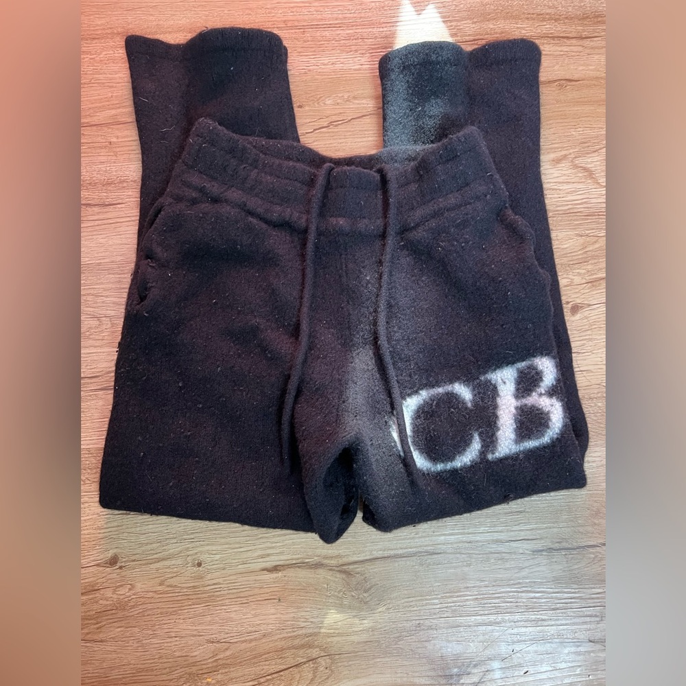 Black cole buxton sweatpants